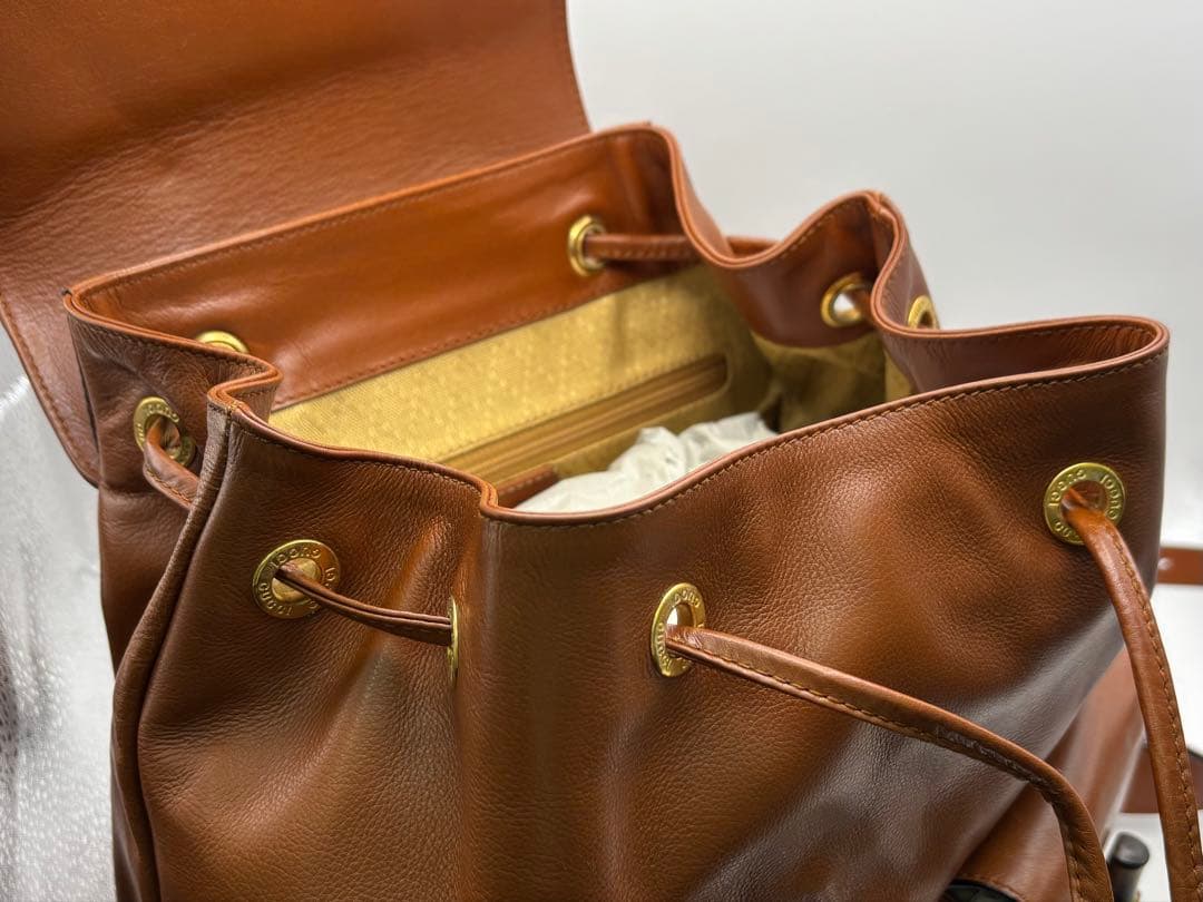 GUCCI グッチ バンブー レザー バックパック リュック