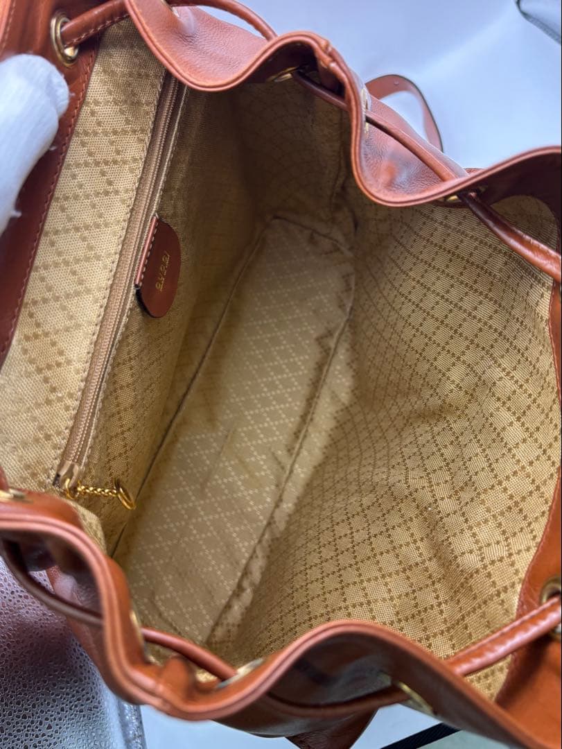 GUCCI グッチ バンブー レザー バックパック リュック