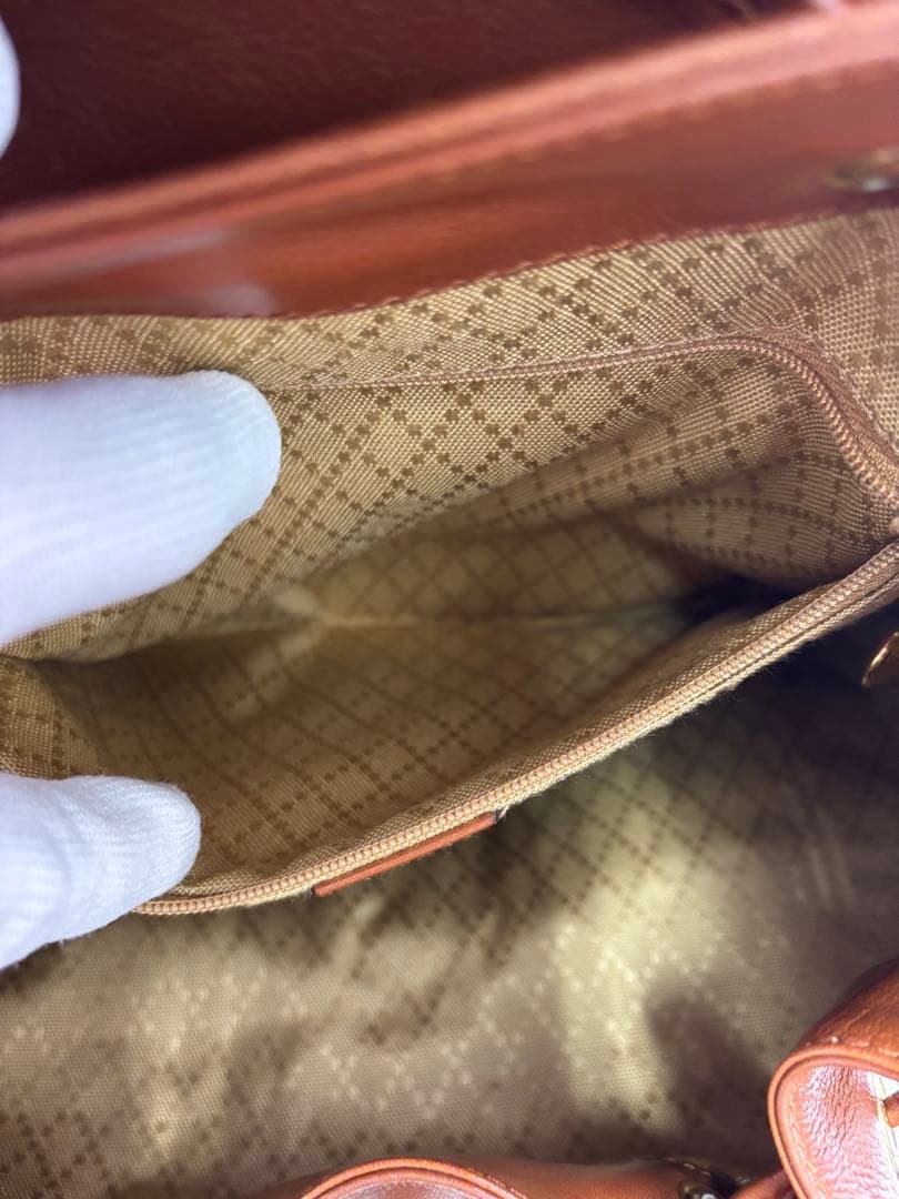 GUCCI グッチ バンブー レザー バックパック リュック