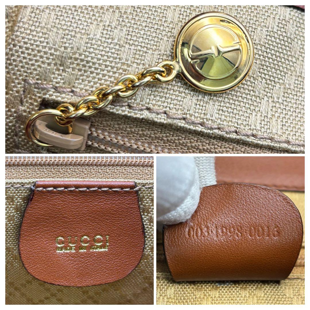 GUCCI グッチ バンブー レザー バックパック リュック