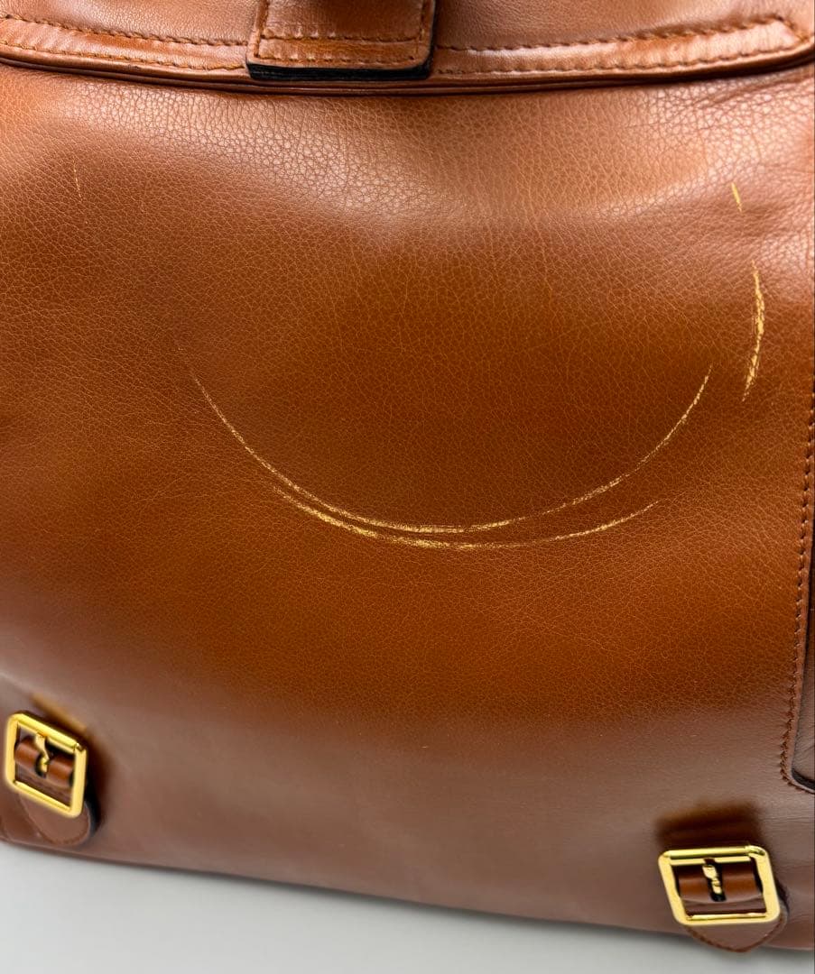 GUCCI グッチ バンブー レザー バックパック リュック