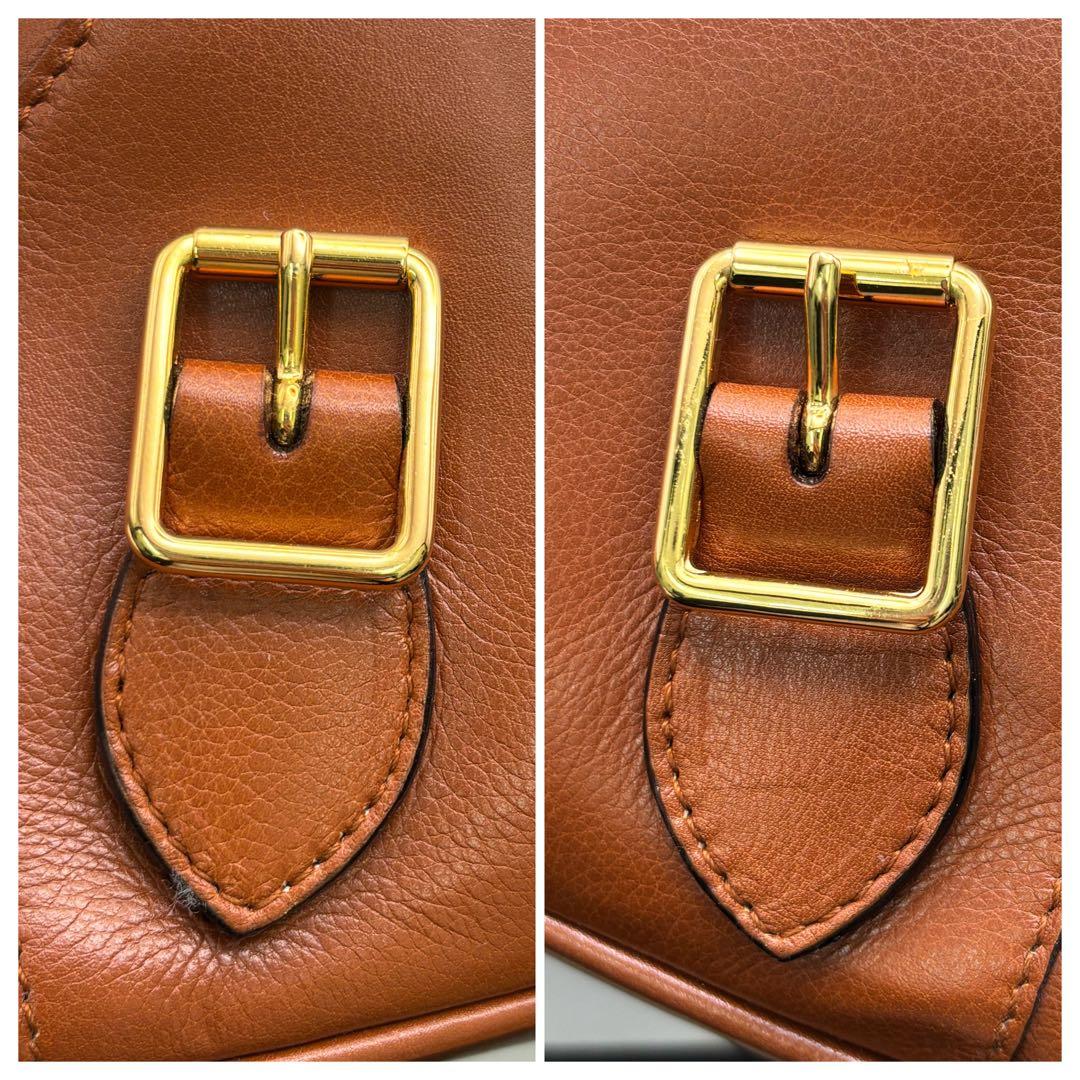 GUCCI グッチ バンブー レザー バックパック リュック