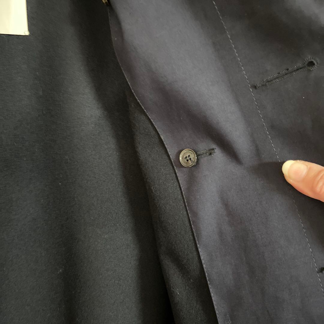 MACKINTOSH ネイビー ステンカラーコート