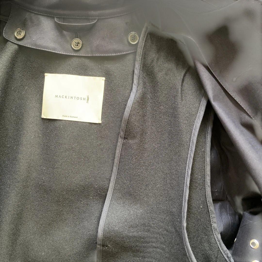 MACKINTOSH ネイビー ステンカラーコート