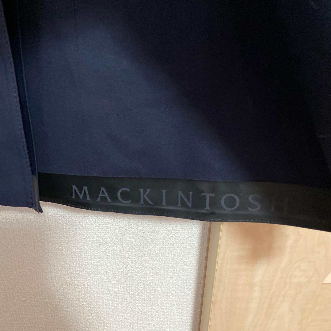 MACKINTOSH ネイビー ステンカラーコート