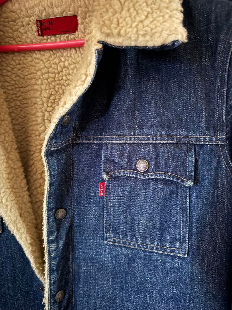 Levi's デニム00's vintage RED TAB ボアジャケット