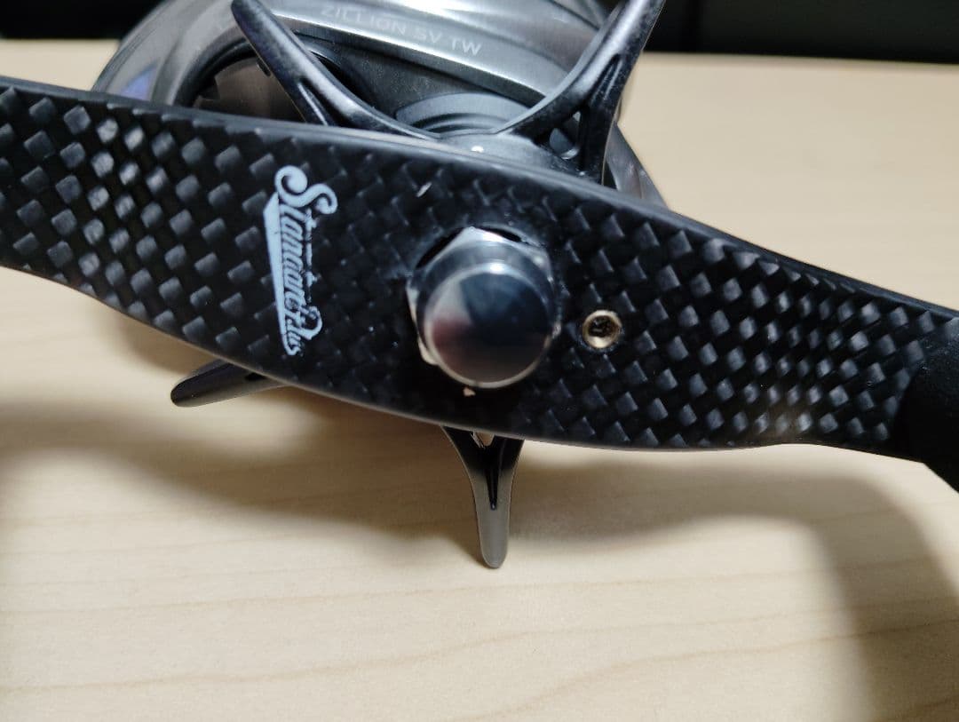 ダイワ ジリオン スタジオコンポジット カーボンハンドル装着