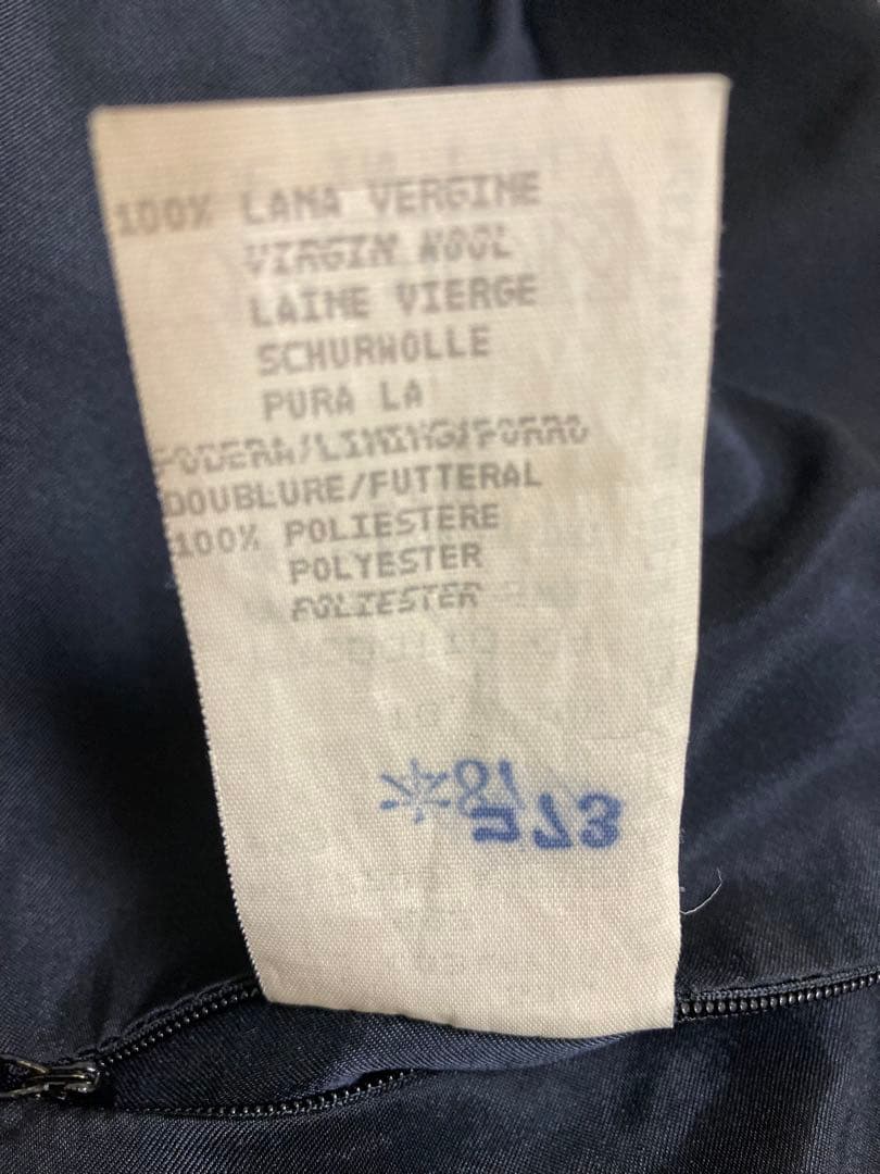 お値下げエンポリオアルマーニ ブラック チェスターコート