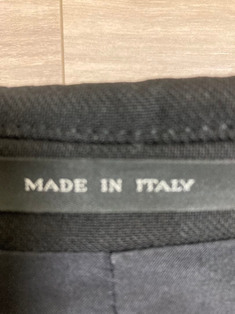 お値下げエンポリオアルマーニ ブラック チェスターコート