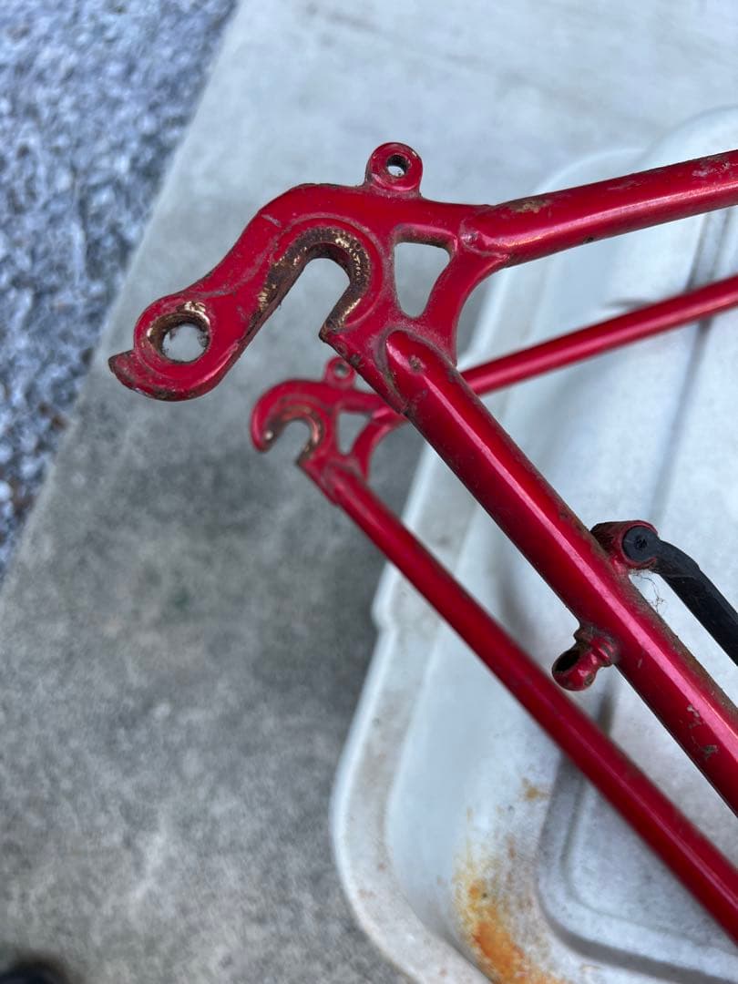 クロモリ 丹下 ビンテージ カミヤ チャンピオン ロードバイクフレーム タンゲ