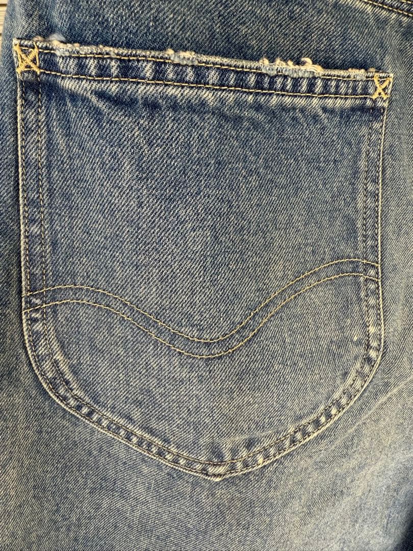 Lee 【COW BOY100周年】カウボーイ デニムパンツ （中色ブルー、L）