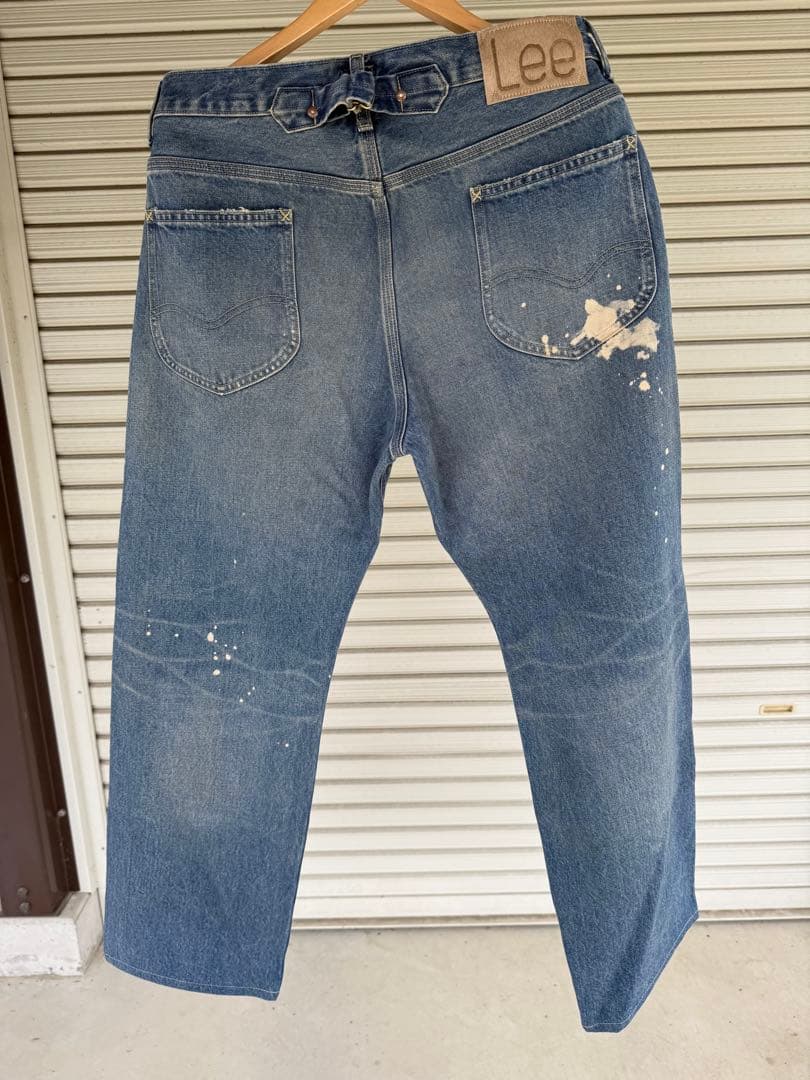 Lee 【COW BOY100周年】カウボーイ デニムパンツ （中色ブルー、L）