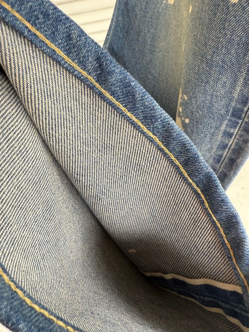 Lee 【COW BOY100周年】カウボーイ デニムパンツ （中色ブルー、L）