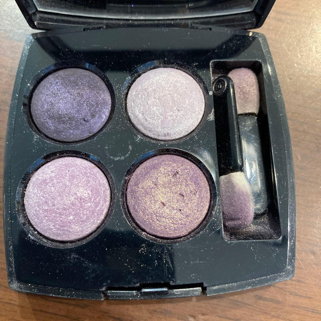 Chanel アイシャドウパレット 紫系 4色 - メルカリ