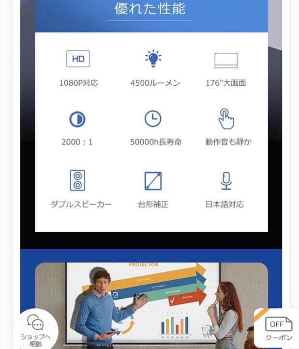 LEDプロジェクター　楽天ランキング１位　定価14000円