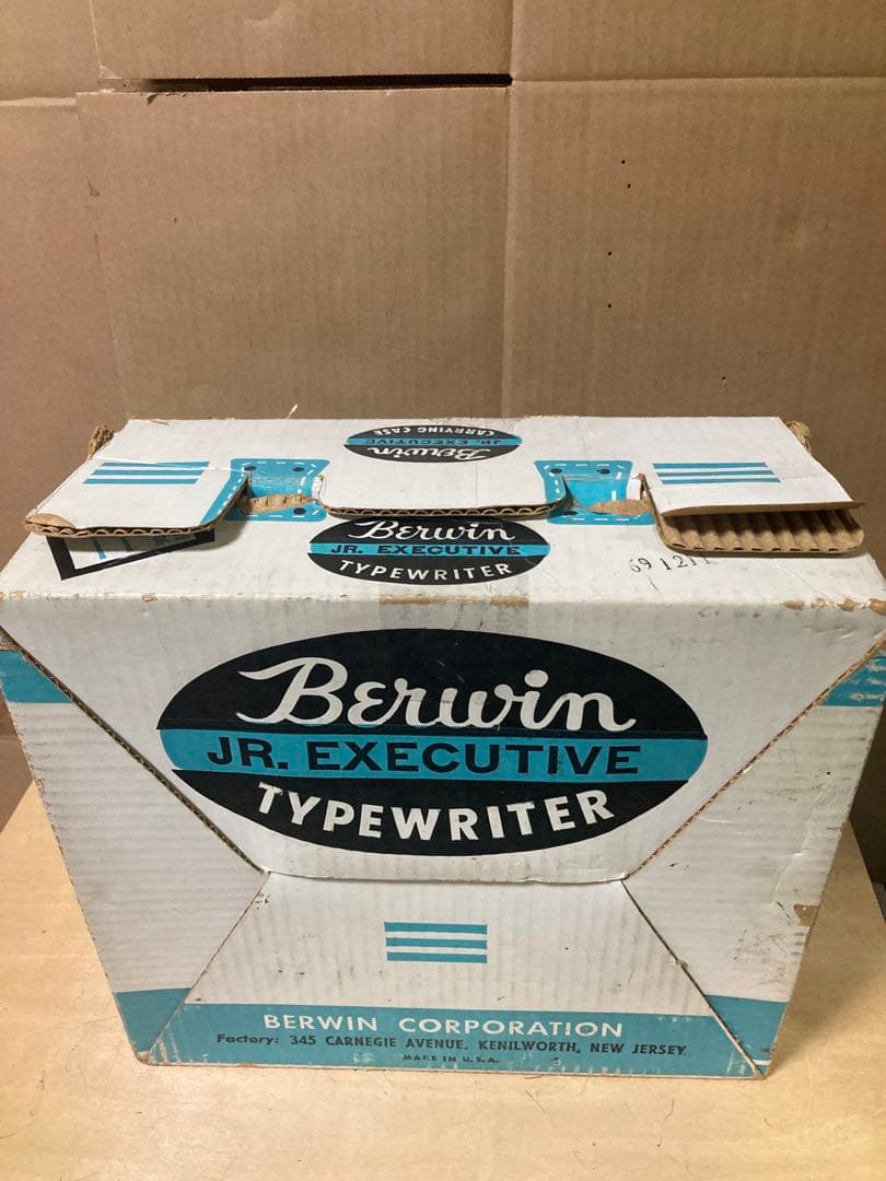 おもちゃのタイプライター 水色　アメリカ　ビンテージ　子ども