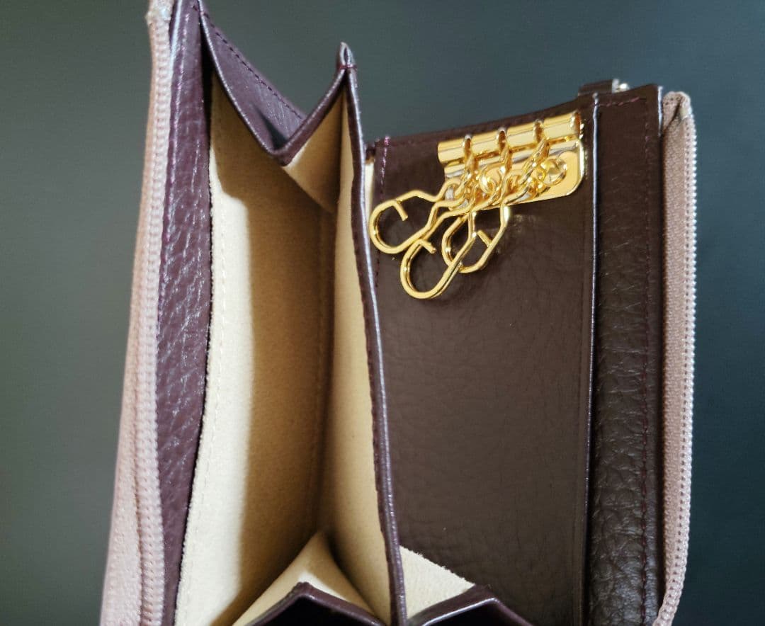 新品アタオ ベル キーケース＋ミニ財布