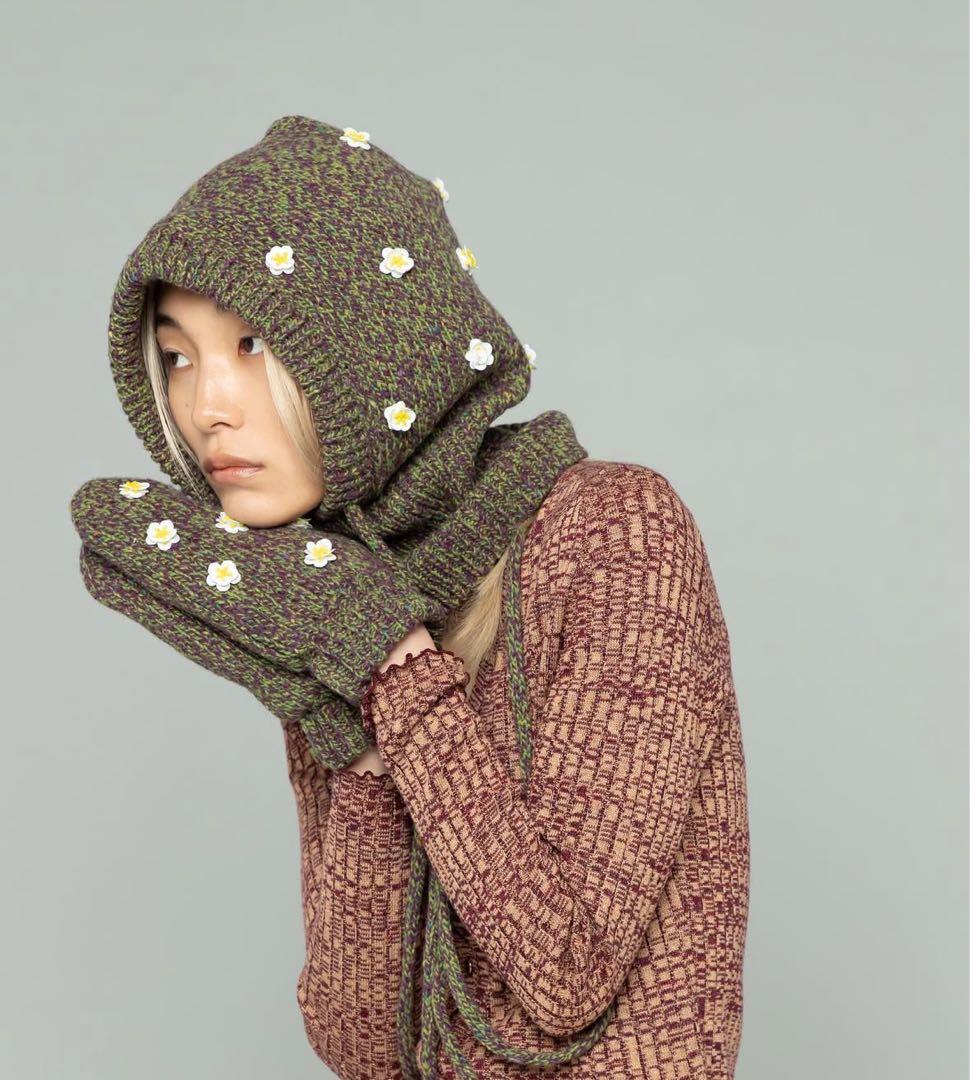 小物 irojikake FLOWER GARDEN BALACLAVA