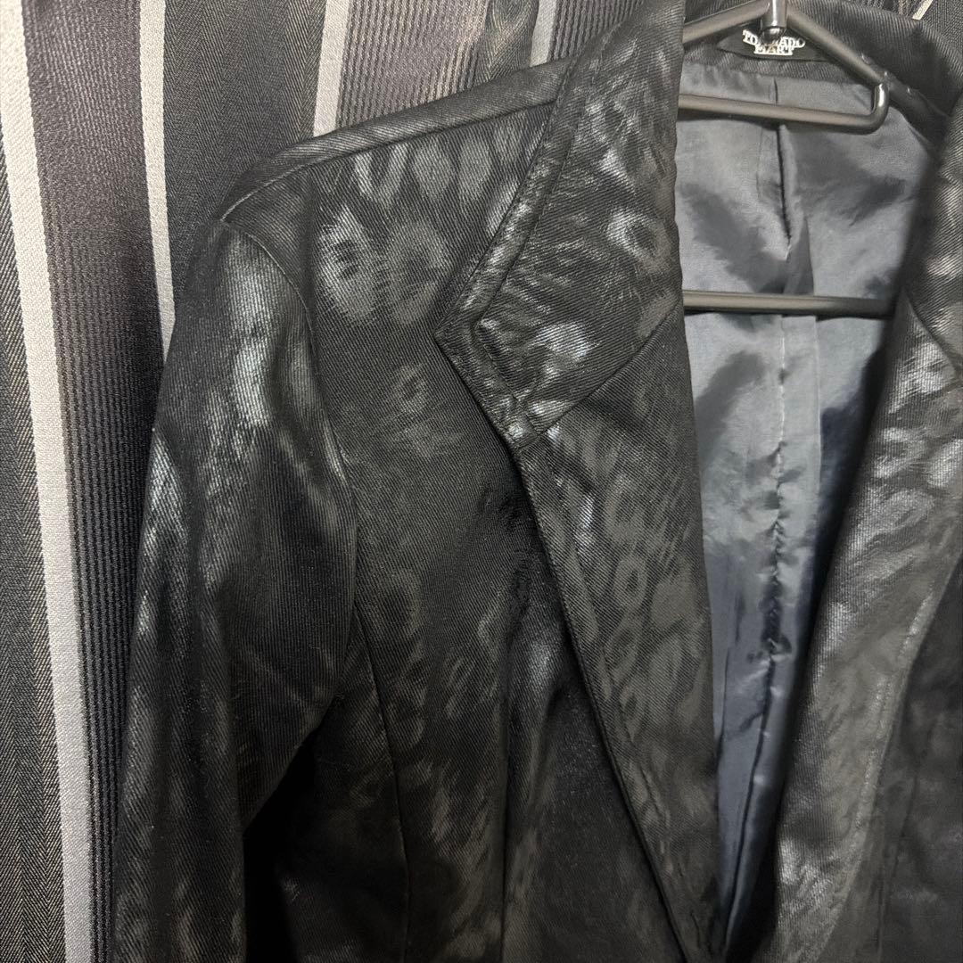 トルネードマート　レオパードコーティング加工ジャケット