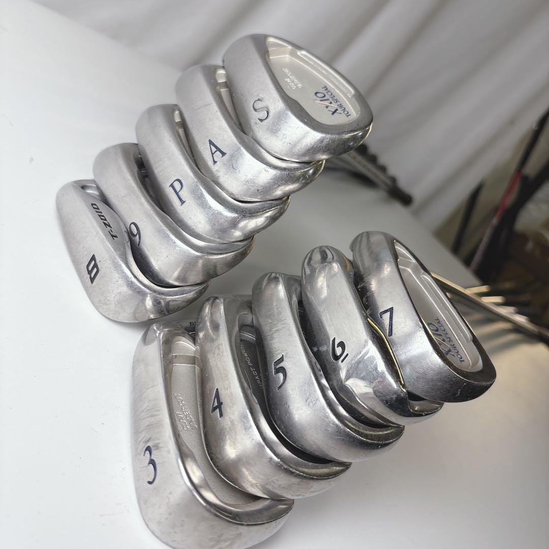 【激安‼️】XXIO ゴルフクラブセット キャディバッグ付 男性右利き