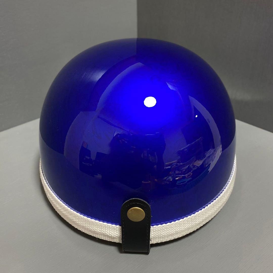 三つボタンコルク半ヘルメット カスタムペイント ドラえもんデザイン