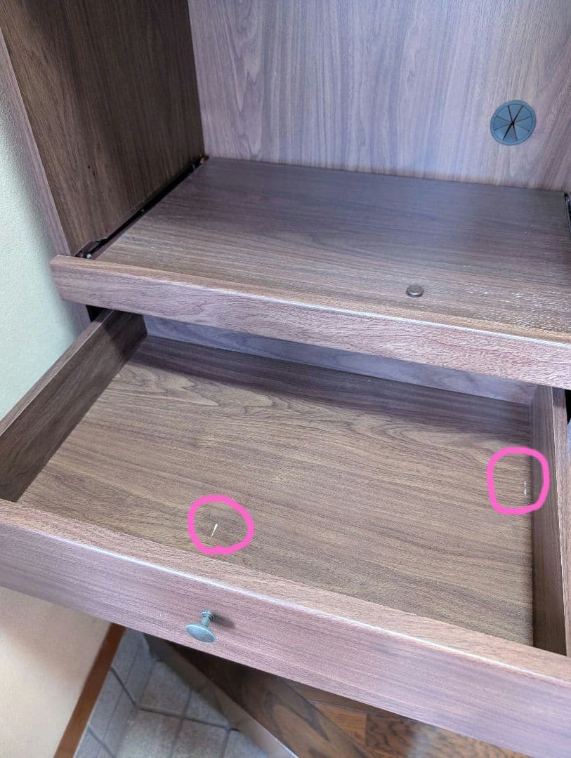 ニトリ レンジ台 ショコレアRE12060 ミドルブラウン 送料込み&完成品