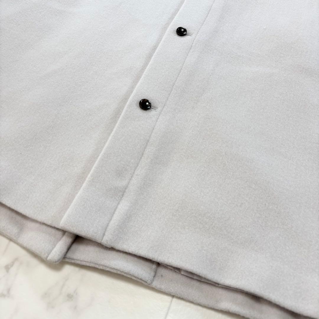 【新品】LOUNIE ルーニィ スタンドカラーオーバーコート ベージュ 定価6万