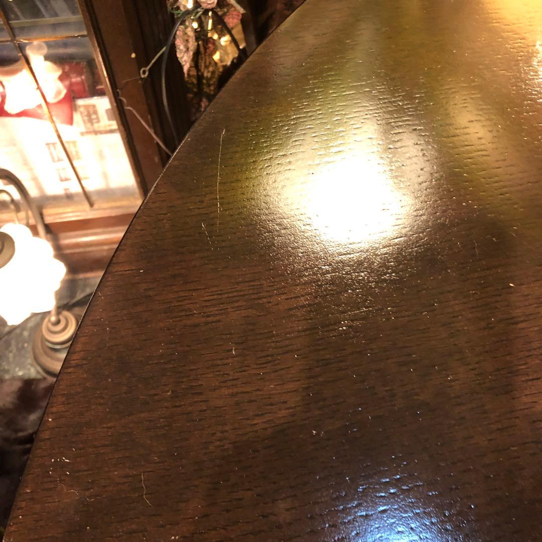 北欧スタイル　OAK オークテーパードレッグテーブル　丸テーブル