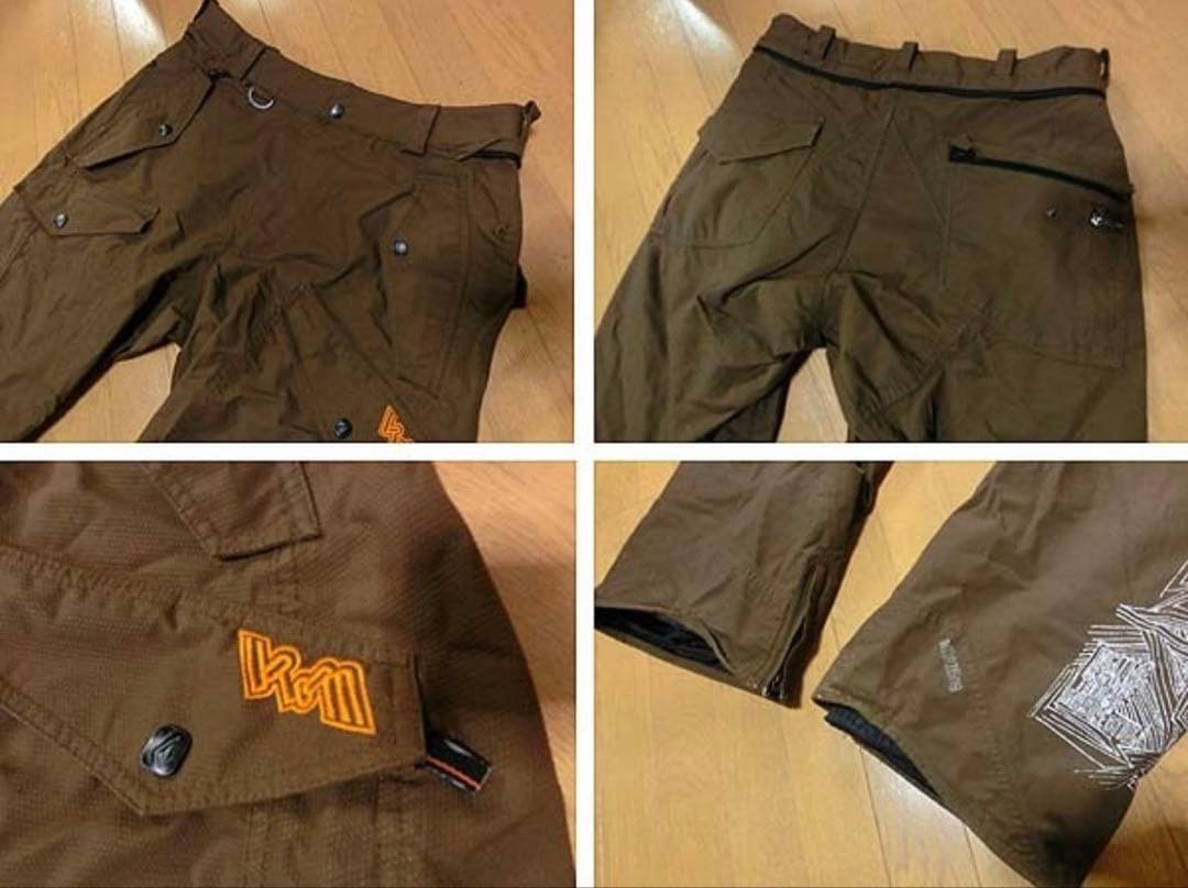 VOLCOMウェア上下 クリーニング撥水加工済み！