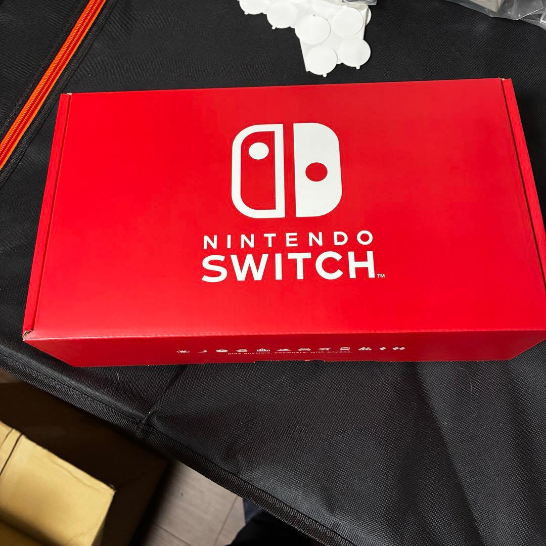 ニンテンドースイッチ　オレンジ　付属品、箱有り　ver.19.0.1