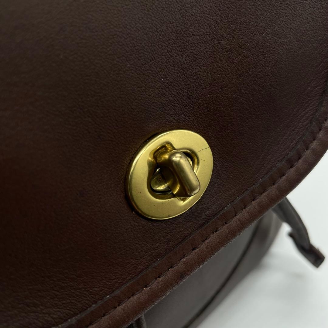 オールドコーチ　バックパック　リュック 9960ダークブラウン　レザー　良品