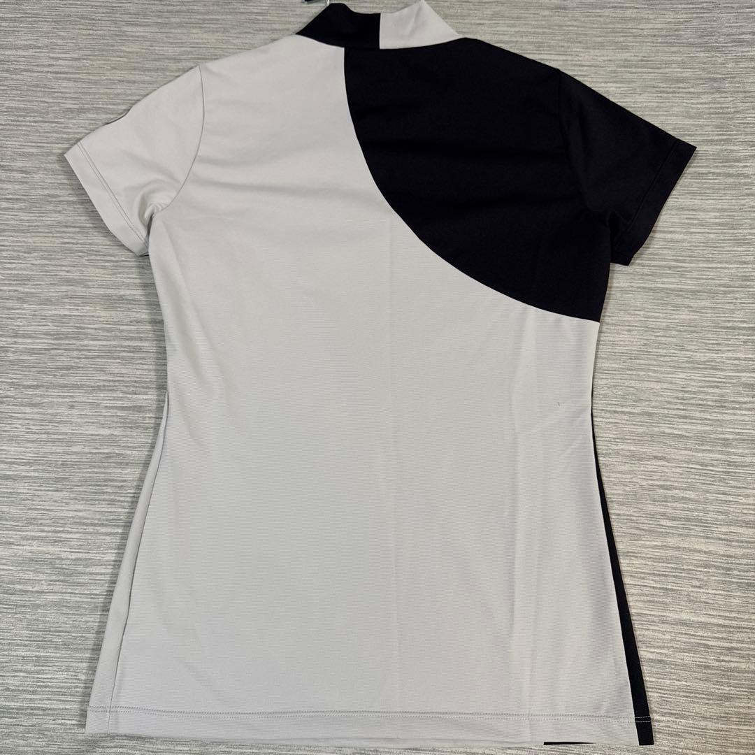 新品タグ付き未使用DESCENTE GOLF エクシードライモックネックシャツ