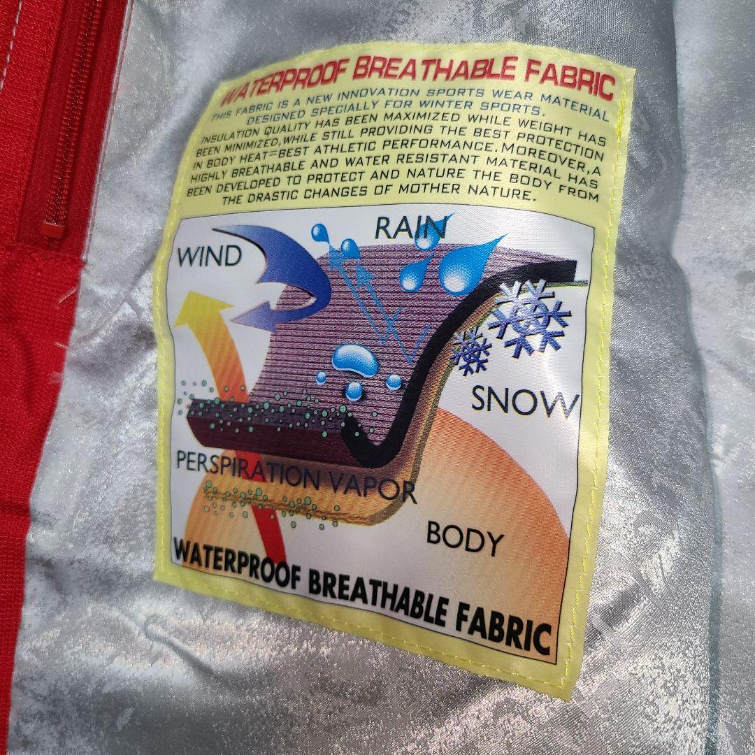 ✨️希少 貴重✨️サロモン スキーウェア パンツ ベスト 3点 L 赤 白
