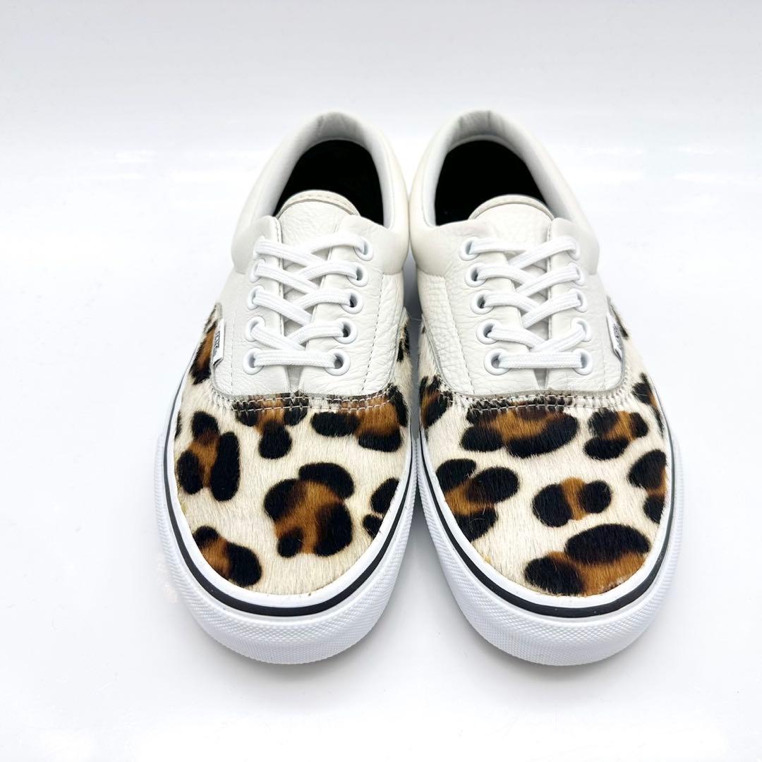 【極美品】VANS エラ レオパード カーフレザー ハラコ 豹柄 限定モデル