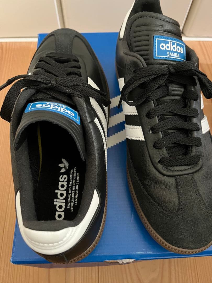 adidas ゴルフシューズ サンバ ブラック