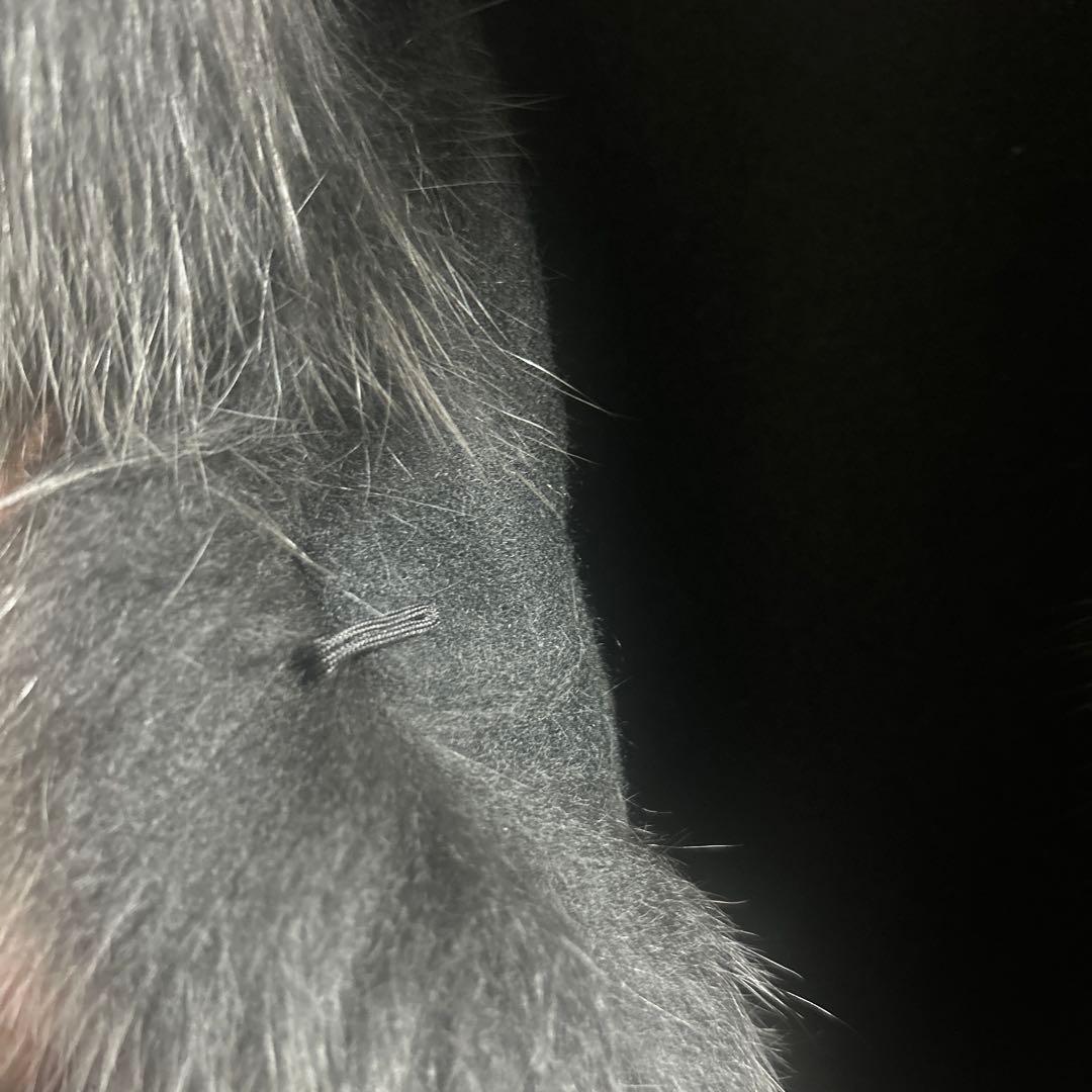 saga furs カシミヤ ブルーフォックス ケープ ポンチョ