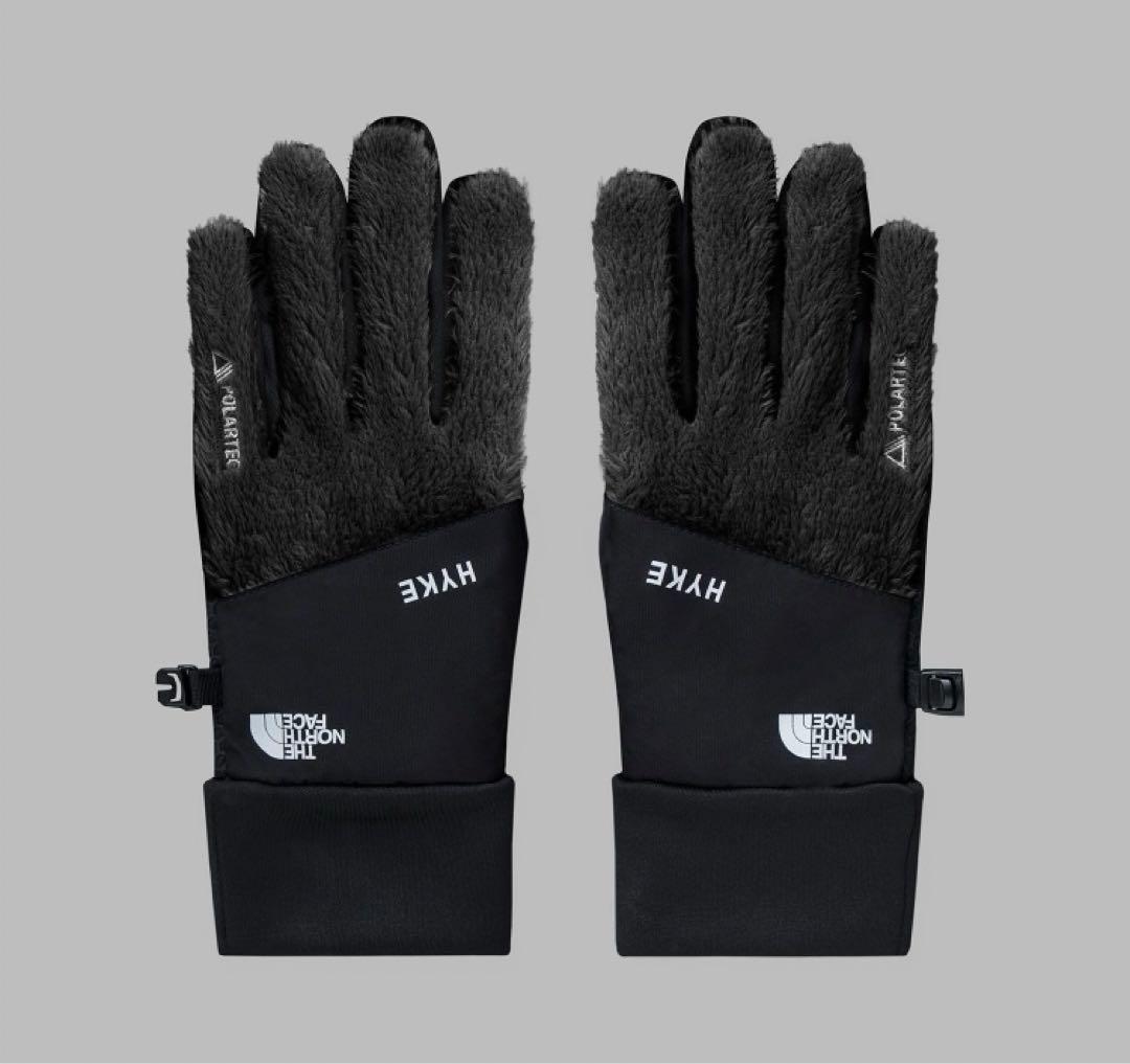 黒M NORTH FACE HYKE Fleece Trail Glove 新品