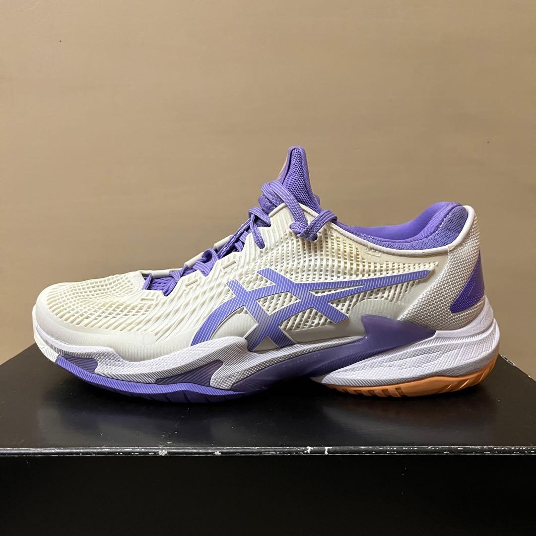 ASICS COURT FF3 テニスシューズ ホワイト/パープル