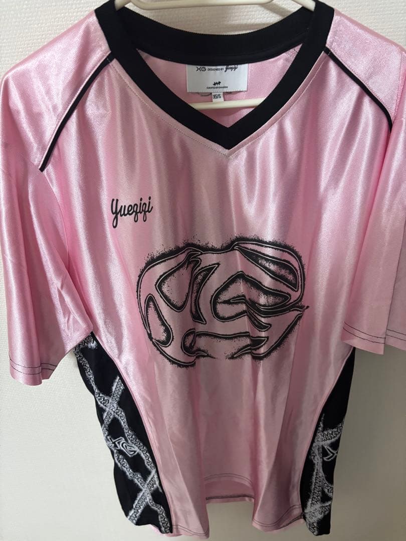 XG × YUEQI QI Football Oversized Tee Oversized QI YUEQI × Football