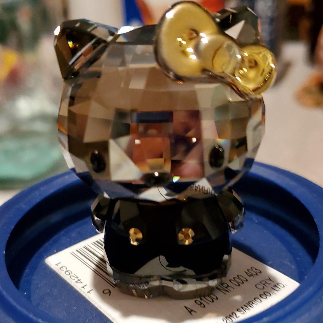 スワロフスキー キティ ゴールドボウ - メルカリ