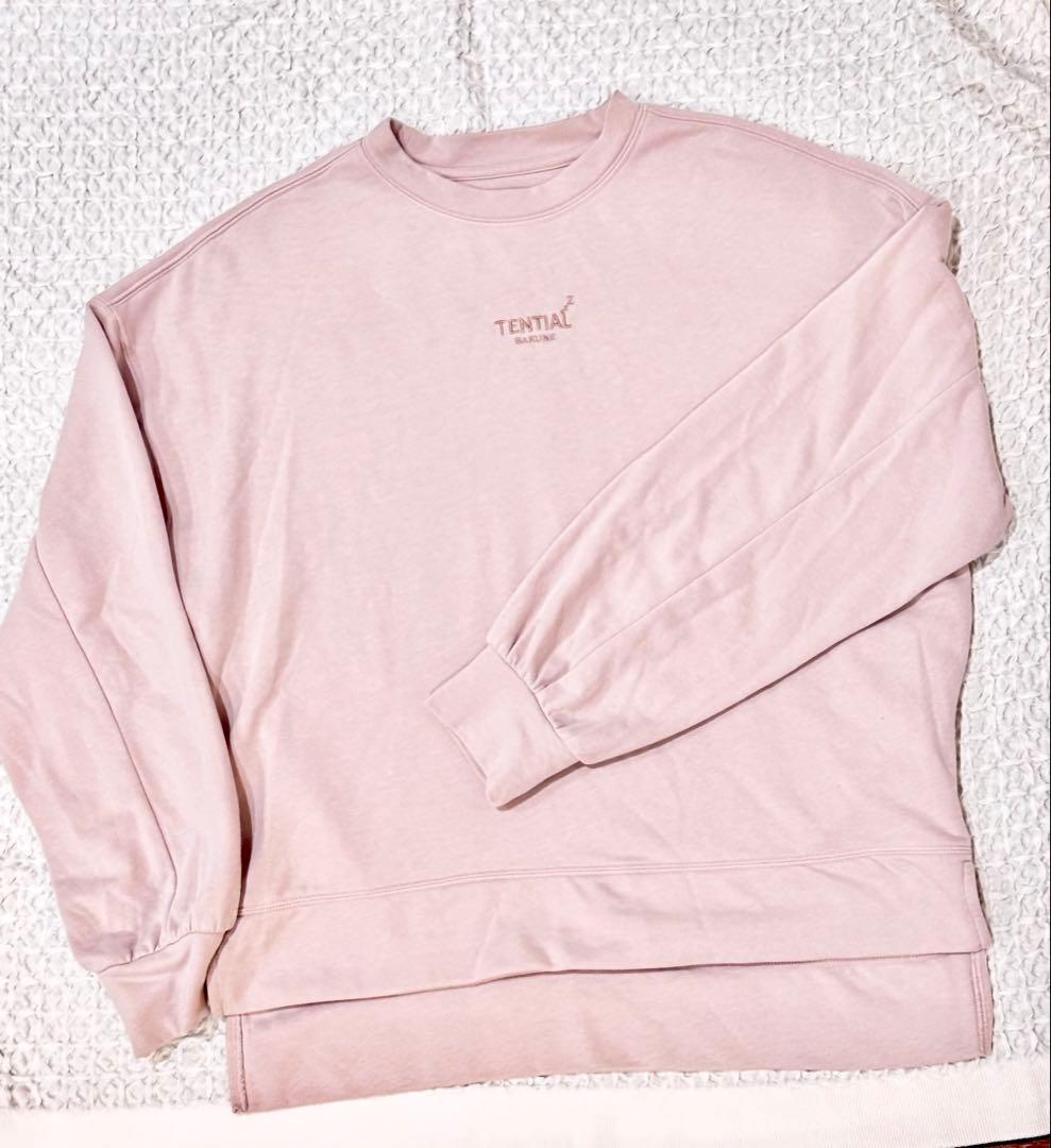 TENTAL ピンク スウェットセット M