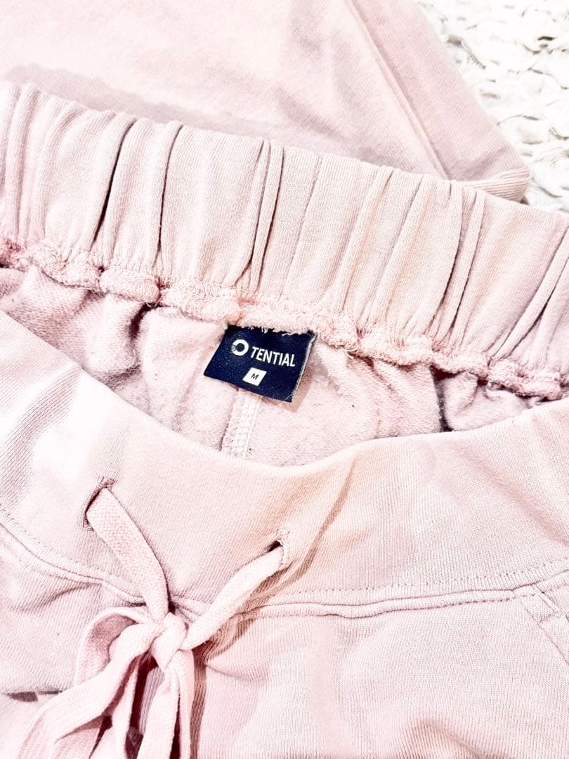 TENTAL ピンク スウェットセット M