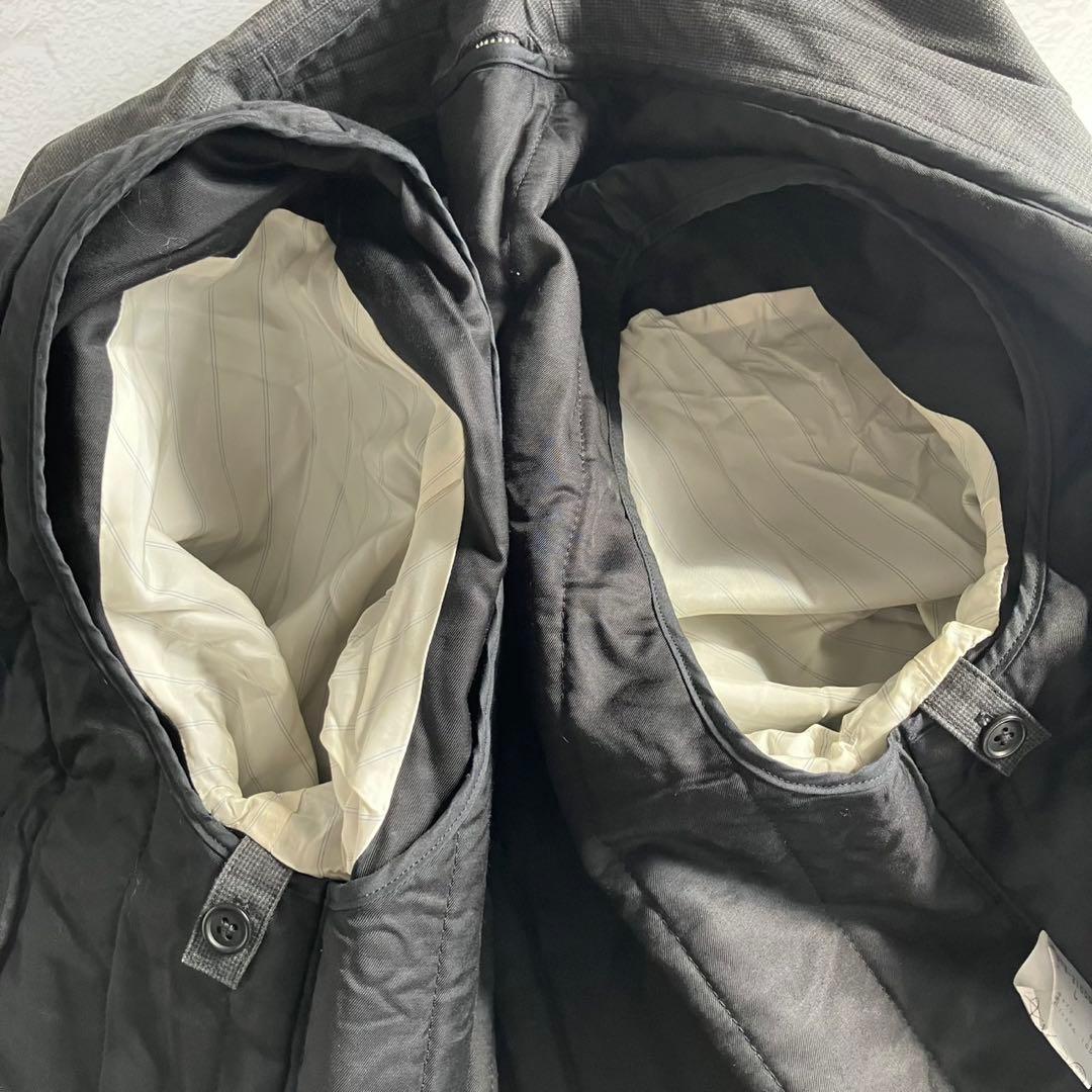 【極美品】マーガレットハウエル ステンカラー コート ウール混 日本製 Lサイズ