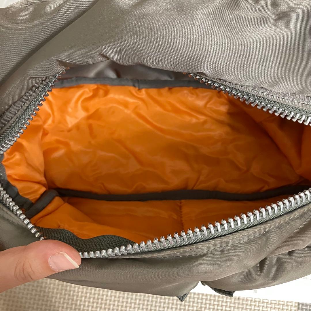 【極美品】PORTER タンカー ウエストバッグ ボディバッグ グレー