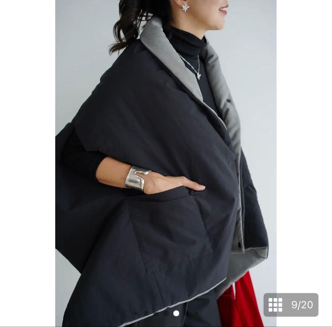 THE9SHOP Wrap me！ ストールブラック