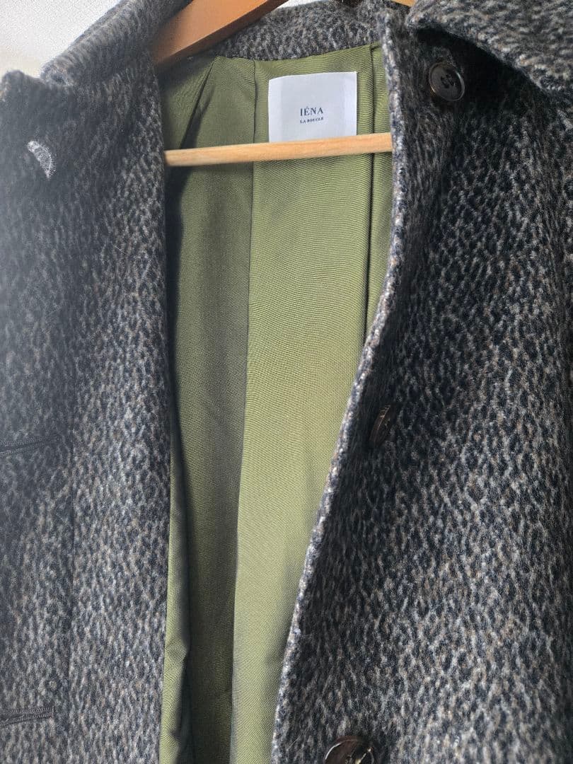 売り切りセール❗IENA LA BOUCLE 　レオパード 　コート　イエナ