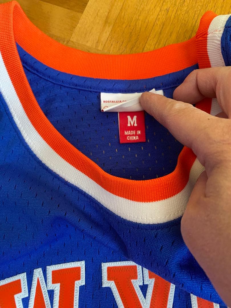 nba ニックス チャールズ・オークリー3ユニフォーム上下