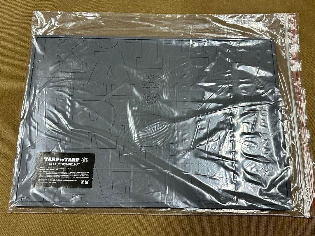 新品TARPtoTARP KAZETOMORI BAR MAT マット タープ