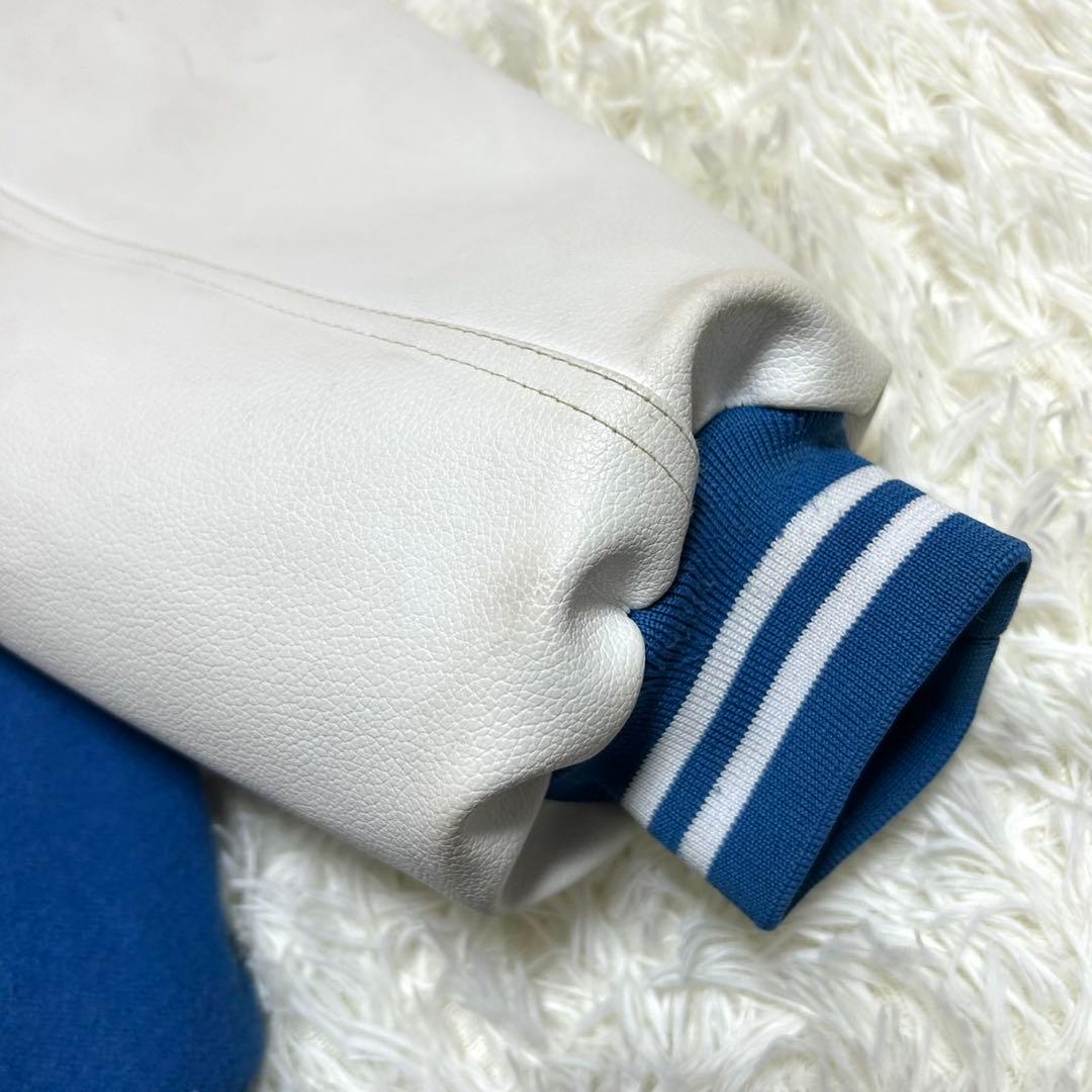 最終値下げ！ ドジャース スタジャン ridaz house 袖レザー 刺繍