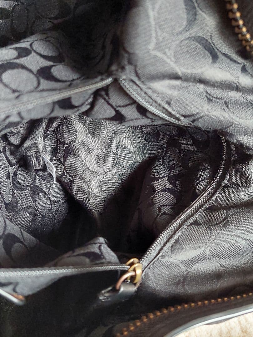 ✨美品✨コーチCOACH ブラックバケツ型 ショルダーバッグ